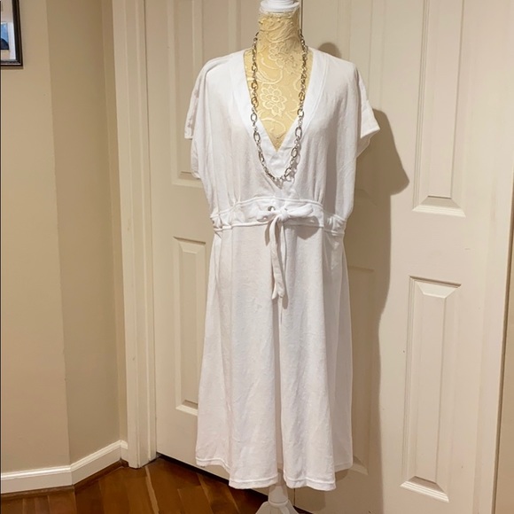 Blair | Swim | New Blair White Terry Cloth Swimsuit Cover Up 2x | Poshmark